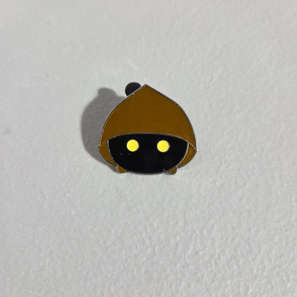 Disney Enamel Pin Unisex OS Brown Star Wars Tsum Tsum Jawa Trading Pin